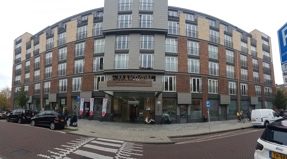 Appartmentencomplex de Makroon in Amsterdam